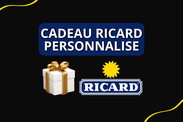 cadeau ricard personnalisé